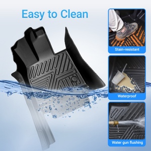 Alfombrillas Antideslizantes para Coche, Alfombrilla de TPE para Coche, Alfombrillas para KIA BONGO 3 2004-2011 - Product Image 4