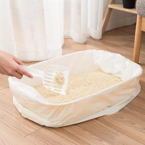 20 sacs/rouleau en PE épais pour litière de chat, fabriqués à partir de matériaux recyclés, design hygiénique et élastique, pour supermarchés et fournitures pour chatons - Product Image 4