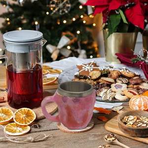 Tazas de Café de Cristal Mineral Explosivo, Taza de Café de Cristal Mineral, Taza de Agua de Resina para Regalo - Product Image 3