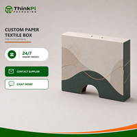Boîte de transport en carton ondulé personnalisée avec fenêtres de présentation pour l'emballage de coussins et de textiles de maison