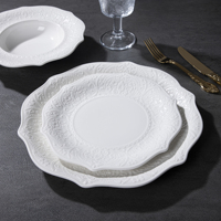 Service de table en porcelaine PITO HoReCa OEM, vaisselle pour hôtel et restaurant, ensemble de plats en porcelaine, ensemble de vaisselle en céramique