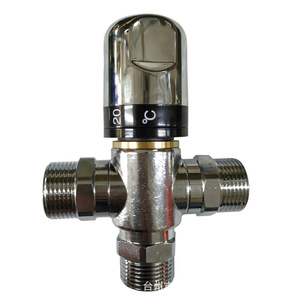 Vanne thermostatique robinet thermostatique avec union vanne thermostatique noyau chauffe-eau solaire vanne 1/2 - Product Image 6