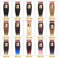 Aurasilva 3X Expression Perruque synthétique tressée facile tendance, plusieurs couleurs, trame unique, résistante à la chaleur, non inflammable, style dreadlocks, 52 pouces
