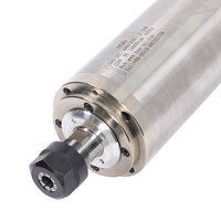 Moteur de broche CNC refroidi par eau HQD 2,2 kW 80 mm ER20 avec roulement pour machine à travailler le bois GDZ-23 220V/380V 400Hz