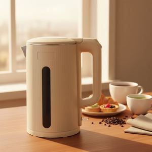 Electric <b>Kettle</b> 1.8 L 220 V 1500 W Double Layer Cool Touch Electric <b>Kettles</b> Home USE Fast Boiling Save Time Kitchen Appliance - Product Image 1