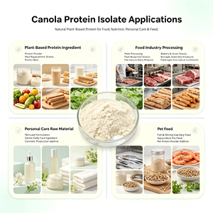 <span class=keywords><strong>Isolat</strong></span> de protéines de colza 80% - Poudre d'extrait de protéines de colza - Protéines de colza - Product Image 3