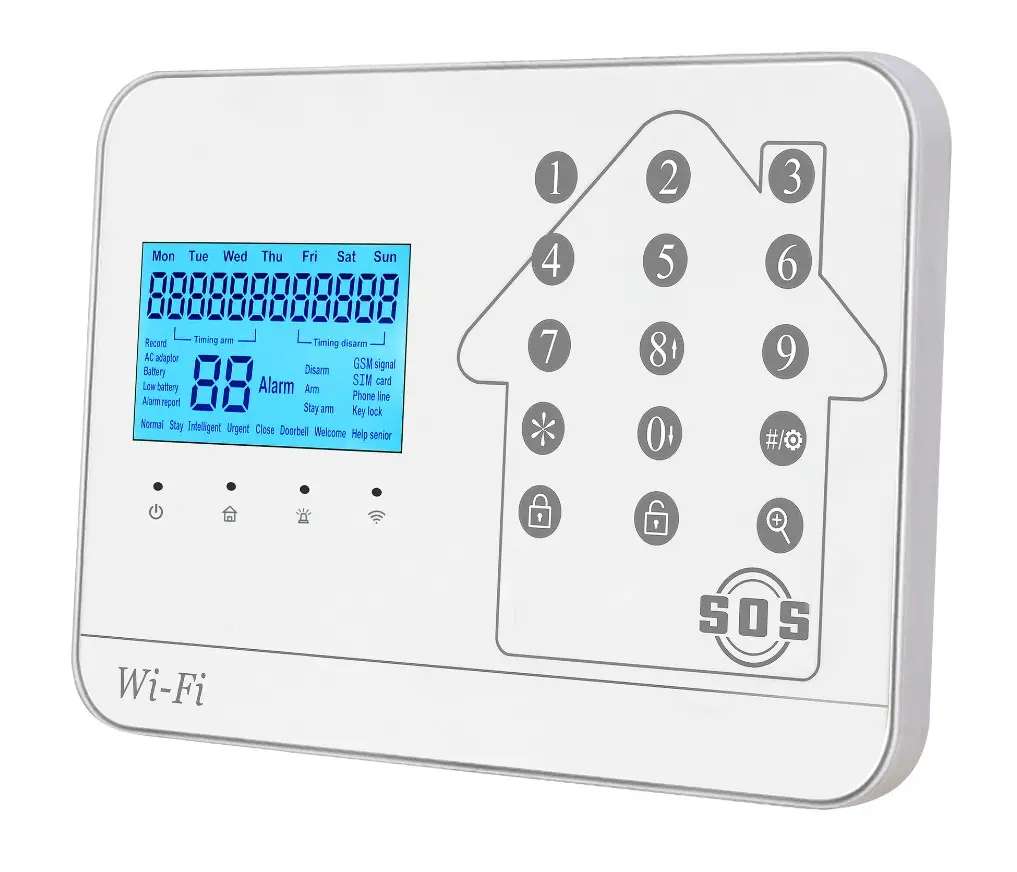 Ot-sistema de seguridad WiFi GSM, pantalla inalámbrica para el hogar