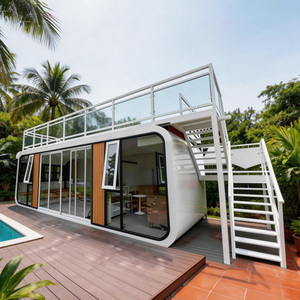 Casa Container Moderna per Esterni Stile Apple, Casa Portatile Personalizzata per Abitazione - Product Image 1