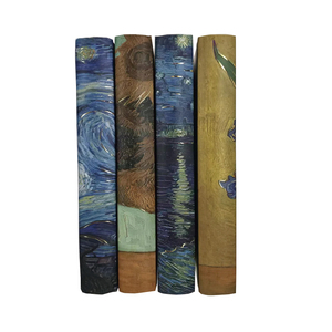 Taccuino antigraffio <span class=keywords><strong>Van</strong></span> <span class=keywords><strong>gogh</strong></span> stile retrò ready made spot journal stock notebook block caseificio <span class=keywords><strong>notte</strong></span> <span class=keywords><strong>stellata</strong></span> girasole - Product Image 5