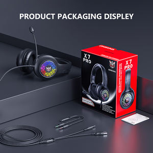 Audífonos Gamer <span class=keywords><strong>ONIKUMA</strong></span> X7 PRO RGB en Oferta, Audífonos Negros con Micrófono - Product Image 6