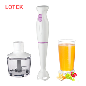 Mixeur Plongeant LOTEK 200W à Bouton Poussoir, 4 Lames, Fonctions Broyage Glace et Shave Ice, Capacité 600ml pour Usage Domestique et Hôtelier - Product Image 2