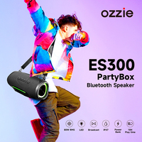 Haut-parleur Bluetooth sans fil haute puissance 80W RMS, modes de diffusion, AUX, USB, batterie externe, portable, pour l'extérieur, les voyages, boombox, haut-parleur audio