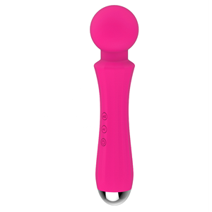Potente massaggiatore vibratore Silicone AV bacchetta massaggio per coppia piacere lesbica giocattolo del sesso flessibile - Product Image 2