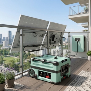 Centrale Électrique Domestique Plug & Play pour Balcon, avec Cellule UPS 10ms et Isolation Acoustique 30dB - Product Image 5