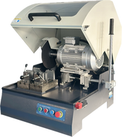 Machine de découpe métallographique manuelle |   Disque de coupe de 100 mm pour la préparation d'échantillons métalliques avec refroidissement