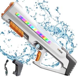 Pistola de Agua Manual y Automática 2 en 1, Pistola de Agua Eléctrica de Plástico para Exteriores, Piscina, Verano, Disparo Continuo, Juguetes para Adultos - Product Image 1