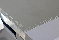 Imprimante UV grand format à plat 4x8 pieds pour métal, acrylique, plastique, cuir, bois, verre, PVC, PP, avec caméra CCD optionnelle