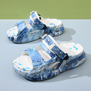 Sandalias de piel de serpiente EVA antideslizantes, transpirables y de punta abierta para hombres y mujeres, para uso en exteriores en verano. - Product Image 4