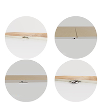 Panneau mural sans joint à revêtement UV, recyclable et durable en PVC pour la décoration intérieure de bâtiments écologiques