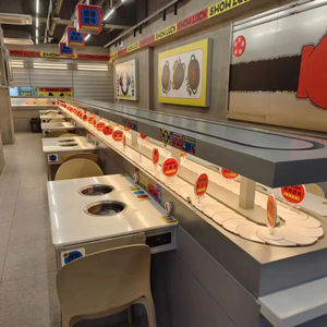 ระบบสายพานลำเลียงซูชิแบบเงียบมากรถไฟซูชิสำหรับร้านอาหาร - Product Image 1
