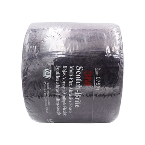 Rollo de Lija Abrasiva Multi-Flex Original 3M 7521 Scotch-Brite, Óxido de Aluminio Muy Fino <span class=keywords><strong>para</strong></span> Pulir, Mezclar y Lijar - Product Image 6