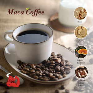 GANOHERB Organo Gold OEM proveedor Reishi hongo <span class=keywords><strong>Ganoderma</strong></span> Lingzhi <span class=keywords><strong>Cafe</strong></span> café negro instantáneo fabricante de porcelana <span class=keywords><strong>precio</strong></span> completo - Product Image 2