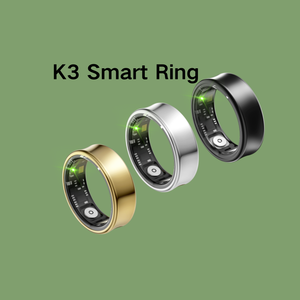 SHR K3 KI-Smart-Ring mit personalisierter Schlafchronotypie-Analyse, Körpererholungs-Erkenntnissen, Meditationsprogrammen und Stressmanagement - Product Image 1