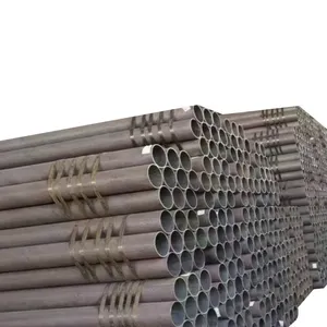 Estructura de construcción ASTM A36 Schedule 40 Q235 Tubería de acero espiral sin costura de carbono