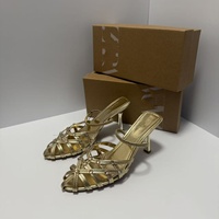 Nouvelles Chaussures à Talons Hauts pour Femmes, Style Décontracté, Bout Rond, à Enfiler, Rehaussantes, Sexy, pour Soirées, Automne, Printemps, Été, Extérieur