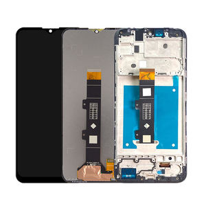 ชิ้นส่วนซ่อมสำหรับโมโตโรล่า โมโต อี 22 จอแสดงผล LCD หน้าจอสัมผัสชุดประกอบดิจิไทเซอร์พร้อมกรอบสำหรับโมโต อี 22 ไอจอแสดงผลหน้าจอ LCD - Product Image 1