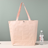 Sac fourre-tout en PP, taille moyenne, pour cadeaux, grande capacité, couleur cuir de vachette, tissé, emballage sur mesure, épaissi, personnalisable, Wenzhou