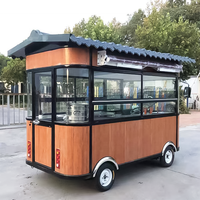 Offres Spéciales Mobile Café Van Gaufre Kiosque Pizza Remorque Bus Camion de Nourriture Caravane Rapide Alimentaire Chariot Mobile