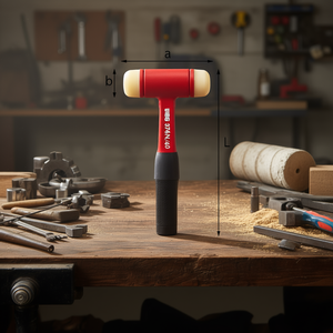 Martillo de goma Usbg 374N/40 con cabezal de 40 mm para metalurgia y carpintería - Product Image 3