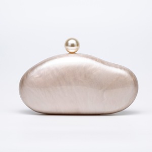 Nouveau Sac à Bandoulière Géométrique en Coton Acrylique Style Européen <span class=keywords><strong>et</strong></span> Américain 2026 pour Femme, Tête de Perle Tendance <span class=keywords><strong>et</strong></span> Coque en Acrylique - Product Image 4