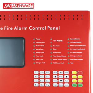 <span class=keywords><strong>Panel</strong></span> de <span class=keywords><strong>control</strong></span> de alarma contra incendios direccionable aprobado por Asenware TUV FP200 soporte multilingüe - Product Image 3