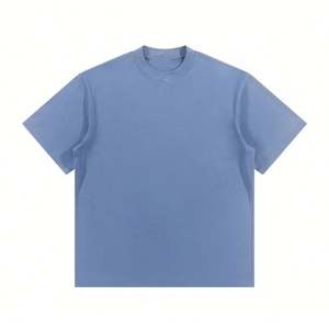 T-shirts d'été pour hommes, teints, grande taille, respirants, écologiques, à épaules tombantes, unis, avec design personnalisé sur le devant, pour la gym et le fitness - Product Image 5