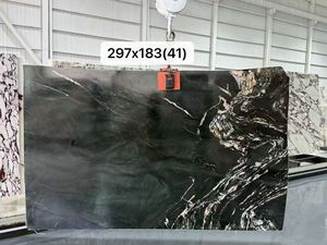 Table à manger en quartz vert <span class=keywords><strong>Versace</strong></span>, marbre vert, pierre naturelle du Brésil pour salon et salle à manger - Product Image 4