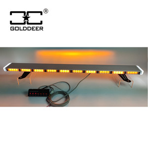 48Inch <span class=keywords><strong>LED</strong></span> Strobe Cảnh Báo Sống Động Thanh Ánh Sáng Nhôm Vỏ Hổ Phách Màu Trắng Cop Đèn Cho Trường Hợp Khẩn Cấp Xe TBD22926-22a - Product Image 1