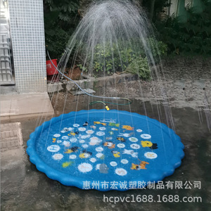 แผ่นรองพ่นน้ำเป่าลมขนาด 170 ซม. ทำจาก PVC ของเล่นน้ำสำหรับใช้ในบ้าน - Product Image 1