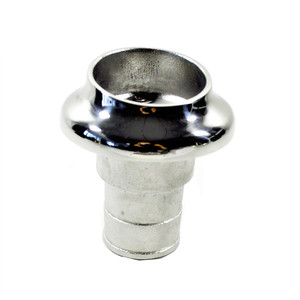 Stainless Steel 50mm Boat Drainage Fitting For Boats <b>Yachts</b> Motorboats Marine Hardware - Product Image 1