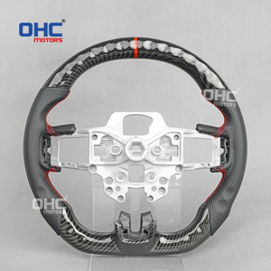 Volante de fibra de carbono Hydro Dip de stock local de EE. UU. Para <span class=keywords><strong>Ford</strong></span> <span class=keywords><strong>Mustang</strong></span> Ecoboost Gt <span class=keywords><strong>Shelby</strong></span> Gt350 <span class=keywords><strong>Gt350r</strong></span> 2015-2017 2018-2023 - Product Image 6