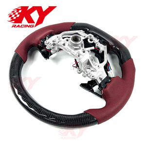 Volant sport en fibre de carbone avec LED et indicateur de régime pour Lexus IS ISF RC IS250 IS300 IS350 IS500 RC300 RC350 F NX - Product Image 4