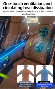 Comodo sedile in pelle con sospensione dell'aria con funzione di riscaldamento di ventilazione per Bus Tour pesante <span class=keywords><strong>VIP</strong></span> auto uso auto modificato seggiolino - Product Image 5