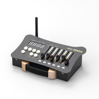 Console de contrôleur DMX sans fil mini batterie dmx512 pour éclairage de scène