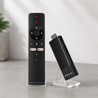 Prix d'usine XS97 S3 Android TV Stick Allwinner H313 2 Go 8 Go 4K HDR Double WiFi Bluetooth OTT Dongle TV Portable HDMI pour Streaming