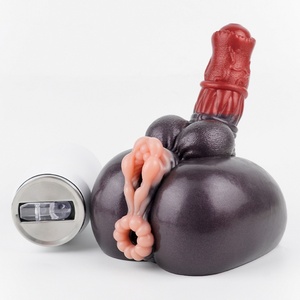 2In1 Big Butt Realistic Anal Vagina Male Masturbator with Realistic <b>Dildo</b> Sex Toys for Gay Men Woman Couples 18 Xxl Adult Games - Product Image 6
