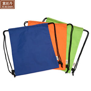 Sac à dos à cordon de serrage Yisidan, sac portable unisexe orange pour une utilisation en extérieur - Product Image 3