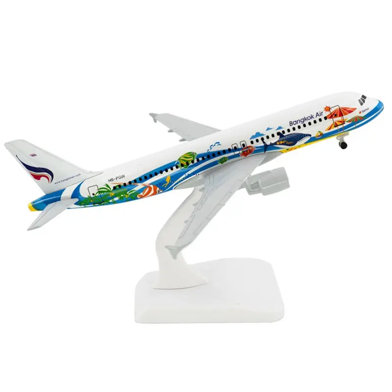 Авиационное украшение, Сувенирные игрушки из Китая, Украины, международная модель самолета из сплава Боинг 737, 20 см