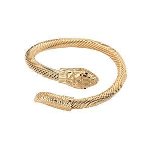 Pulseras con forma <span class=keywords><strong>de</strong></span> <span class=keywords><strong>serpiente</strong></span> exagerada para mujer, brazalete <span class=keywords><strong>de</strong></span> <span class=keywords><strong>serpiente</strong></span> <span class=keywords><strong>cascabel</strong></span> <span class=keywords><strong>de</strong></span> moda para fiesta, joyería femenina - Product Image 3