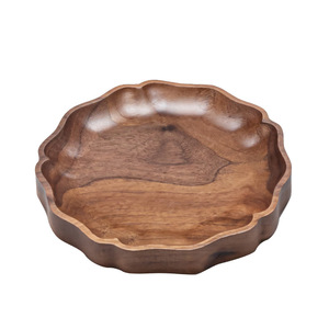 Bandeja de madera de nogal para tetera, tapete para tetera, base de arcilla púrpura termoaislante para tetera, soporte para preparación en seco, juego de té Kung Fu - Product Image 5